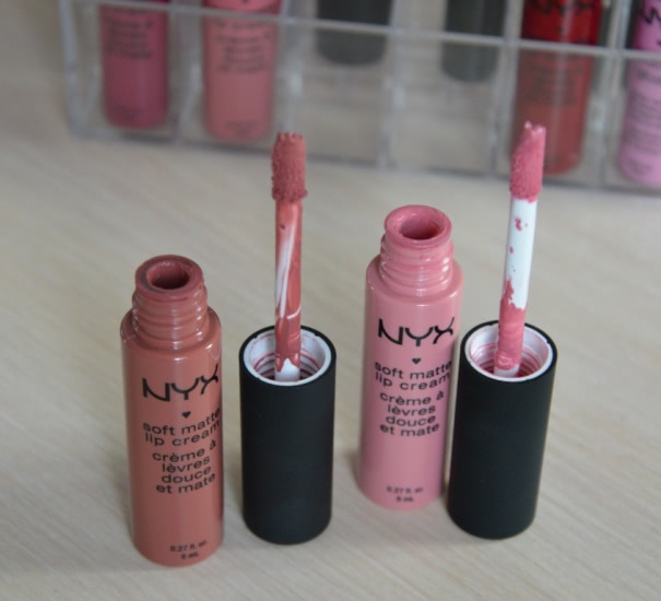 Nyx soft matte lip cream 06 Istanbul, 19 Cannes или попытка найти идеальный матовый нюд