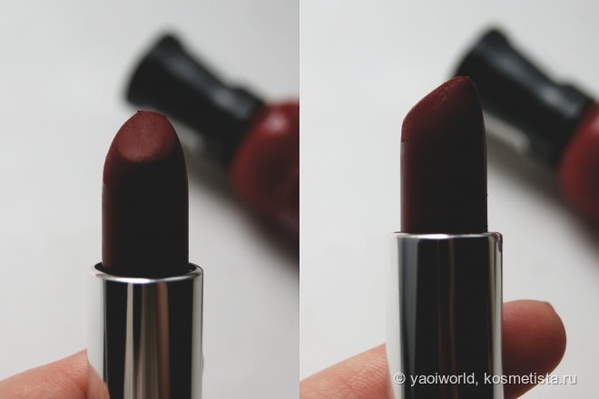 Винный ансамбль Maybelline color sensational creamy matte #975 divine wine & Sally Hansen xtreme wear 920 wax poetic