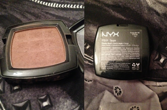 Мастер скульпутрирования NYX Powder blush в оттенке Taupe