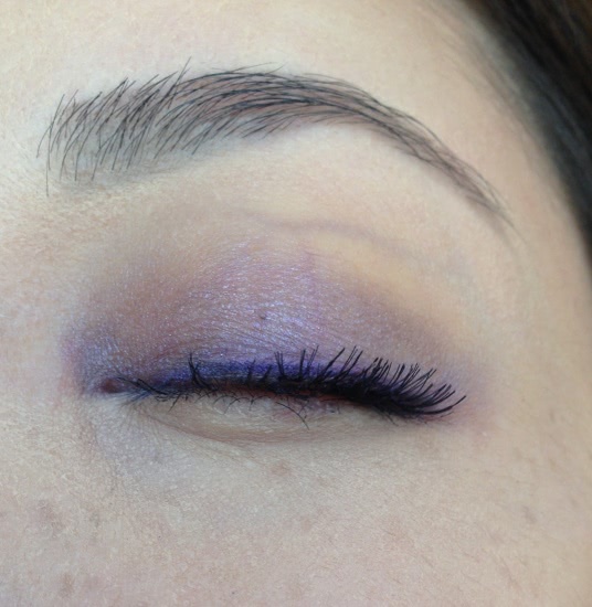 Тени, проверенные временем. Guerlain long lasting eyeshadow quad Les violets 01
