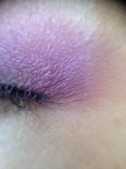 Тени, проверенные временем. Guerlain long lasting eyeshadow quad Les violets 01