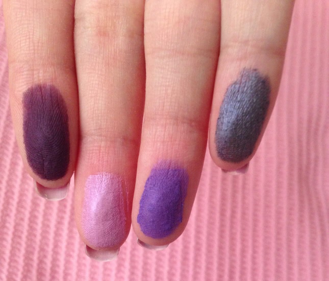 Тени, проверенные временем. Guerlain long lasting eyeshadow quad Les violets 01