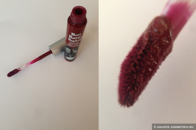Новая матовая помада theBalm Meet Matt(e) Hughes long-lasting liquid lipstick в оттенке Adoring
