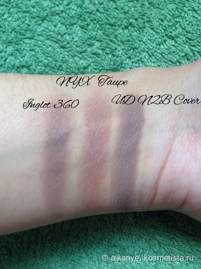 Самый тауповый тауп - тени Inglot freedom system eyeshadow в оттенке 360
