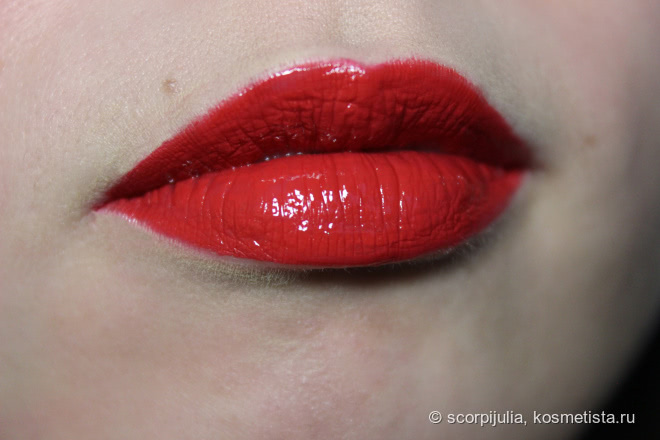 Жидкая стойкая помада-блеск All Day Lip Color от Seventeen в оттенке 07