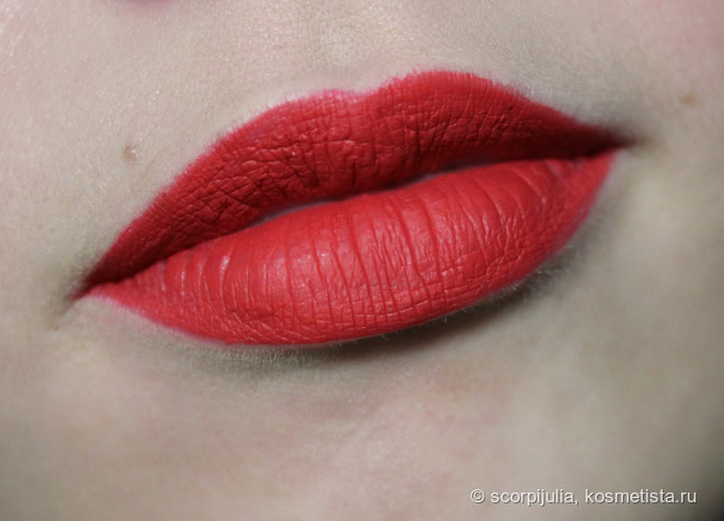 Жидкая стойкая помада-блеск All Day Lip Color от Seventeen в оттенке 07