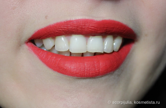 Жидкая стойкая помада-блеск All Day Lip Color от Seventeen в оттенке 07