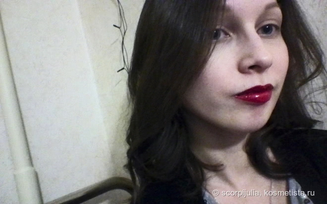 Жидкая стойкая помада-блеск All Day Lip Color от Seventeen в оттенке 07
