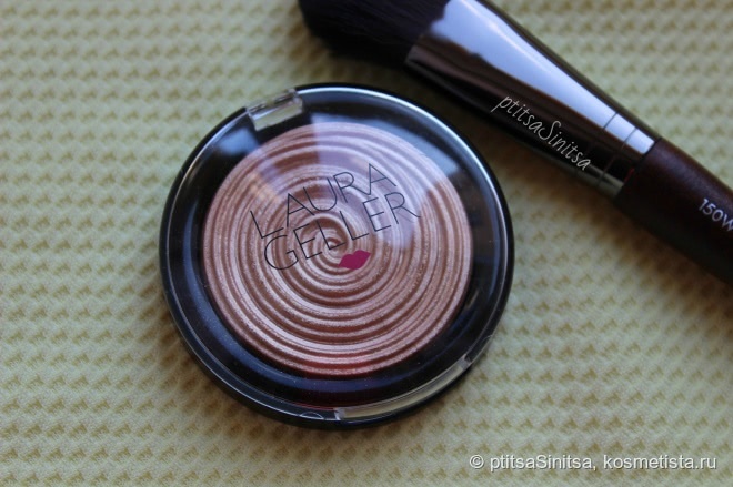 Золотой хайлайтер от Laura Geller gelato lace illuminator Gilded Honey