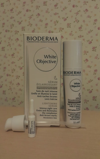 White Objective Sérum Bioderma. Осветляющая ночная сыворотка