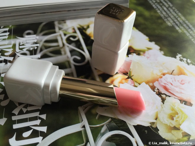 Во имя Розы: Guerlain Kiss Kiss Roselip Hydrating & Plumping Tinted Lip Balm № R371 Morning Rose