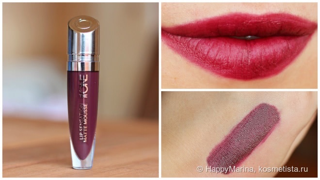 Жидкая губная помада-мусс The One Lip Sensation Oriflame. Оттенки 31944, 31945, 31946, 31947, 31951, 32256, 32257
