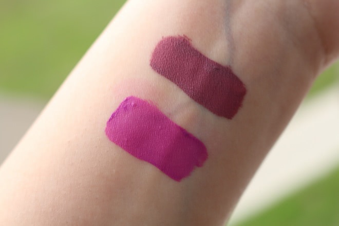 Seventeen All Day Lip Color Жидкая помада-блеск для губ №11 Rose Lilac и №20 Exotic Lila
