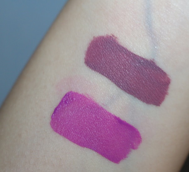 Seventeen All Day Lip Color Жидкая помада-блеск для губ №11 Rose Lilac и №20 Exotic Lila