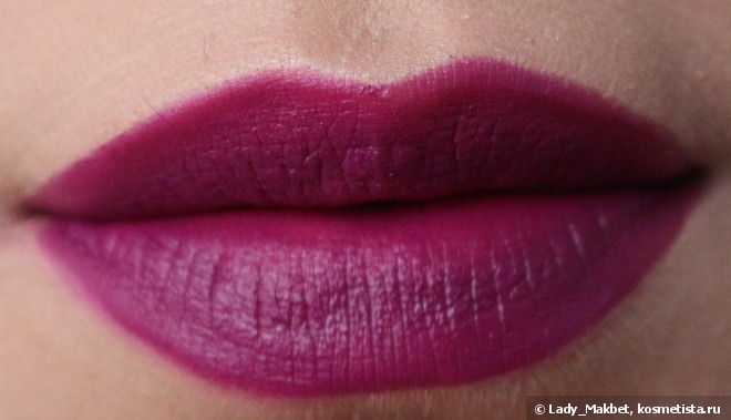NYX Matte lipstick MLS 24 Street Cred и MLS 30 Aria