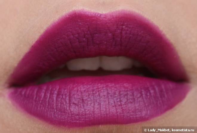 NYX Matte lipstick MLS 24 Street Cred и MLS 30 Aria