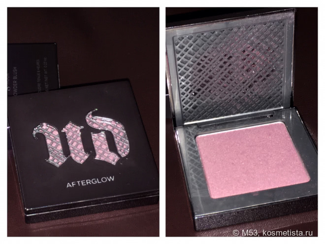 Самые лучшие румяна - Urban Decay Afterglow 8-Hour Powder Blush, оттенок Rapture