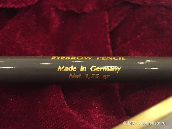 Карандаш для бровей Lacordi De Luxe 03B (+сравнение с оттенком 04В)