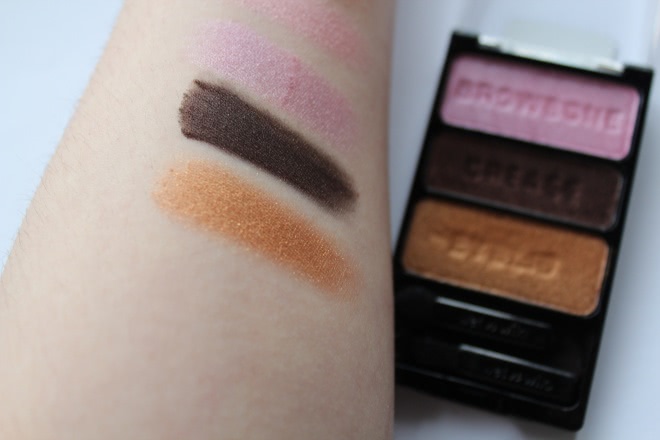 Wet 'n' Wild Color Icon Eyeshadow Trio: Walking on Eggshells, Sweet as Candy, I'm Getting Sunburned