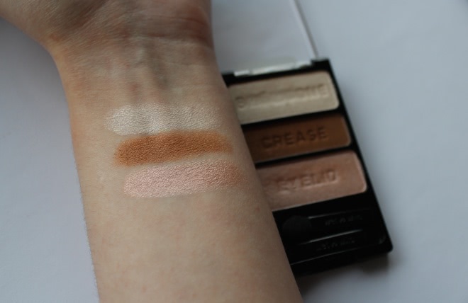 Wet 'n' Wild Color Icon Eyeshadow Trio: Walking on Eggshells, Sweet as Candy, I'm Getting Sunburned