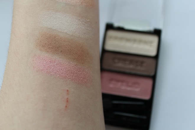 Wet 'n' Wild Color Icon Eyeshadow Trio: Walking on Eggshells, Sweet as Candy, I'm Getting Sunburned