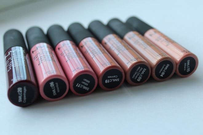 NYX soft matt lip creams: Cannes, Abu Dhabi, London, Athens, Istanbul