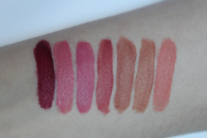 NYX soft matt lip creams: Cannes, Abu Dhabi, London, Athens, Istanbul