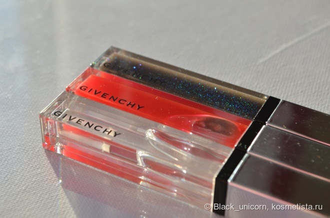 Givenchy Gelee D`interdit Smoothing Gloss Balm Crystal Shine - Ухаживающий блеск-бальзам для губ 6.3 мл. тон №03 Transparent Shine, 02 Celestial Black, 01 Tempting Rouge