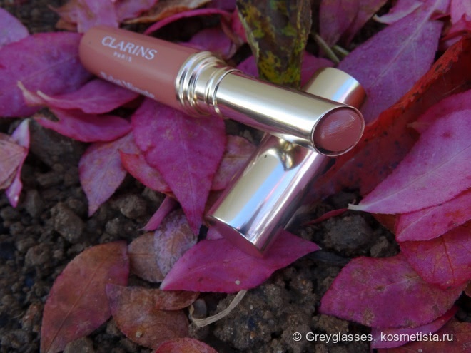Мой однозначный любимец - Clarins Instant Light Lip Balm Perfector в оттенке 06 Rosewood