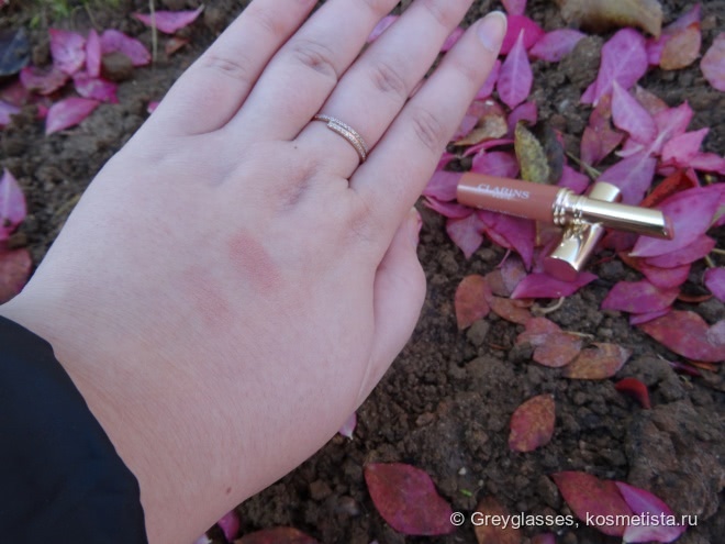 Мой однозначный любимец - Clarins Instant Light Lip Balm Perfector в оттенке 06 Rosewood