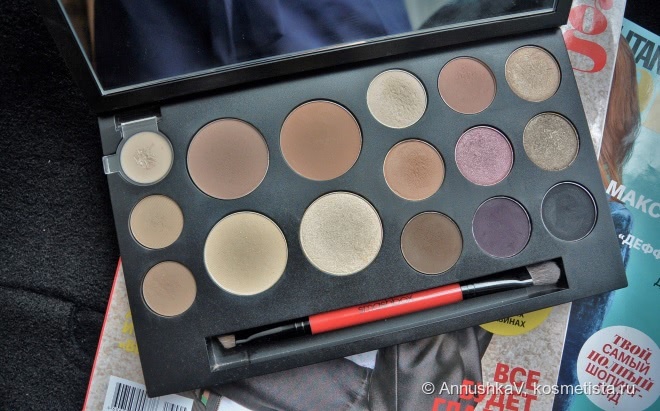 Запоздалый обзор на палетку Smashbox shapematters palette