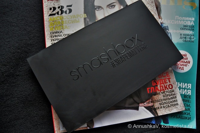 Запоздалый обзор на палетку Smashbox shapematters palette