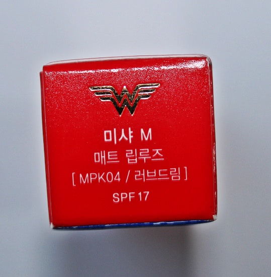 Missha Wonder Woman M Matte Lip Rouge - секретное оружие Wonder Woman?