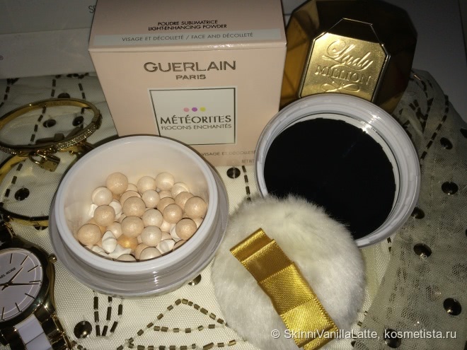 Первые снежинки от Guerlain Meteorites Flocons Enchantes Poudre Sublimatrice Light-Enhancing Powder