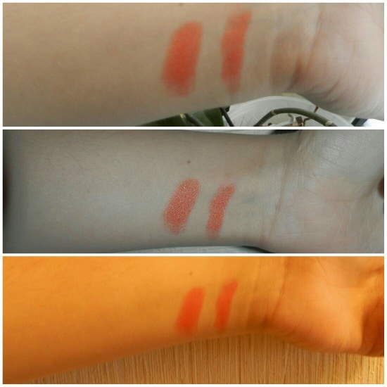 Оранжевое золото с Artdeco perfect colour lipstick #59