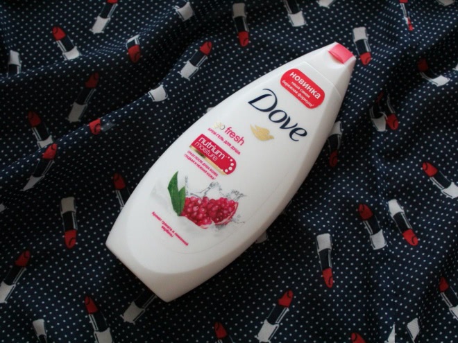 Dove Крем-гель для душа Go Fresh