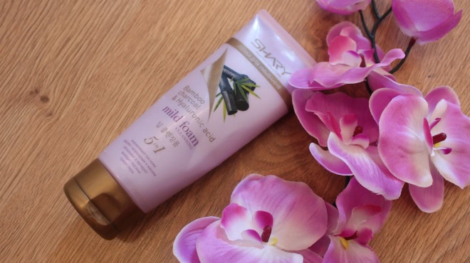 Shary Perfect Solution Пенка для умывания Bamboo Charcoal & Hyaluronic Acid