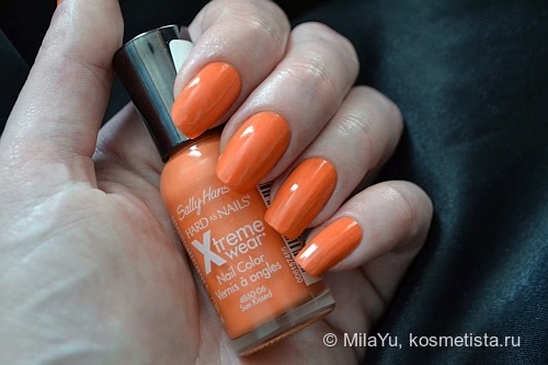 Апельсин, зацелованный солнцем. Sally Hansen Sun Kissed #150