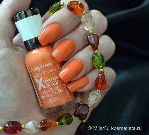 Апельсин, зацелованный солнцем. Sally Hansen Sun Kissed #150