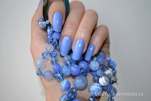 Васильковая синь с Golden Rose Rich Color Nail Lacquer #38