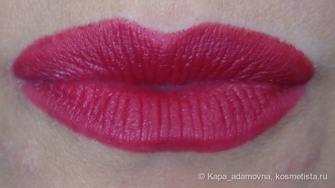 Мои красные губы с Deborah Rossetto Atomic Red в оттенке #05