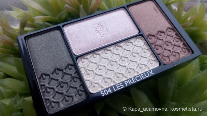 Guerlain Ecrin 4 Couleurs Eyeshadow Palette в оттенке Les Precieux №504 (тестер)