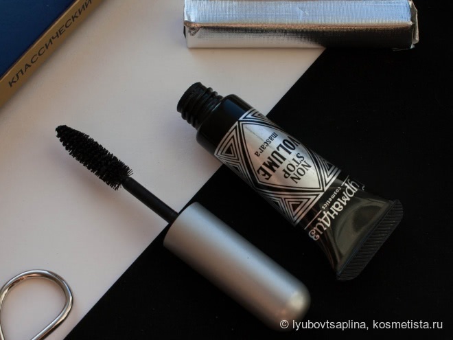 Тушь для ресниц Гурмандиз cosmetics non stop volume #1 black