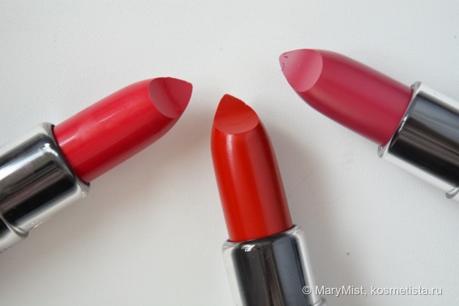 NYX Matte lipstick Bloody Mary (Mls18), Perfect Red (Mls10), Merlot (Mls16)