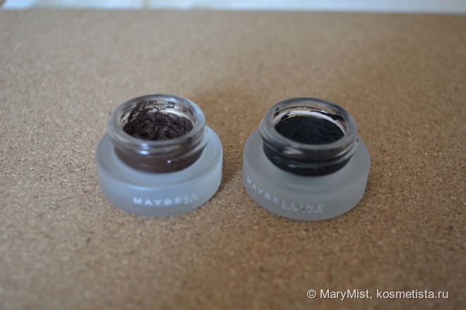 Мои мастхэвы для стрелок: Maybelline New York EyeStudio Lasting Drama Gel Eyeliner 24H 01 Black & 02 Brown