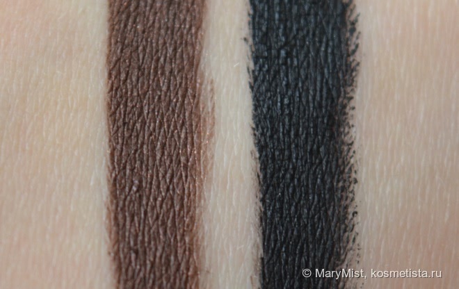 Мои мастхэвы для стрелок: Maybelline New York EyeStudio Lasting Drama Gel Eyeliner 24H 01 Black & 02 Brown