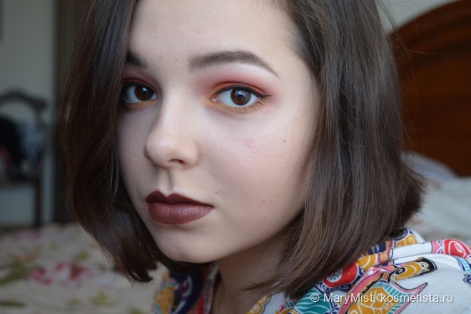 Не только осень, не совсем шоколад: Gosh Velvet Touch Lipstick 012 Matt Raisin