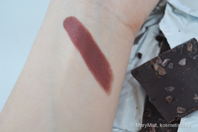 Не только осень, не совсем шоколад: Gosh Velvet Touch Lipstick 012 Matt Raisin