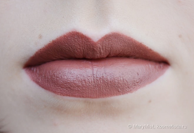 Не только осень, не совсем шоколад: Gosh Velvet Touch Lipstick 012 Matt Raisin