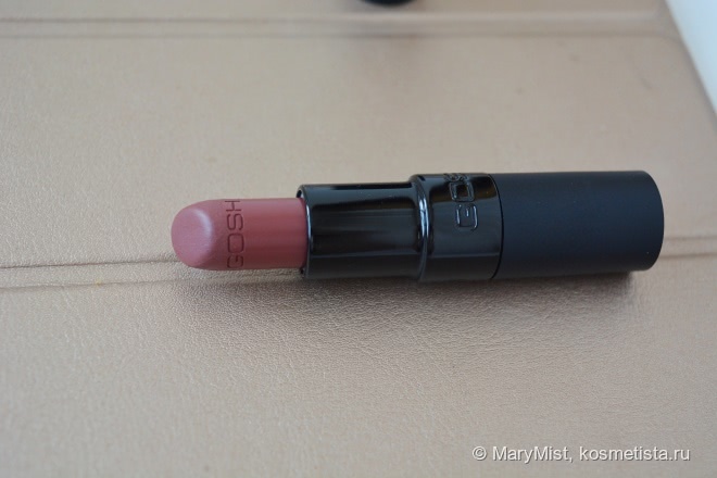 Не только осень, не совсем шоколад: Gosh Velvet Touch Lipstick 012 Matt Raisin